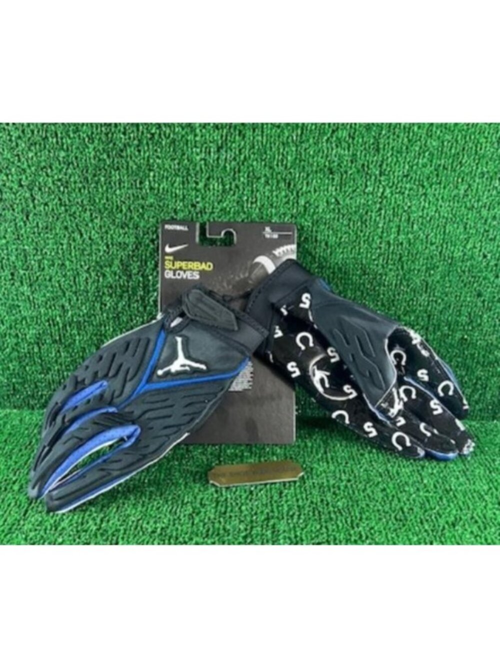 Nike NFL Superbad 6.0 NFL Football Gloves Colts Indianapolis FJ4618-093 Size XL